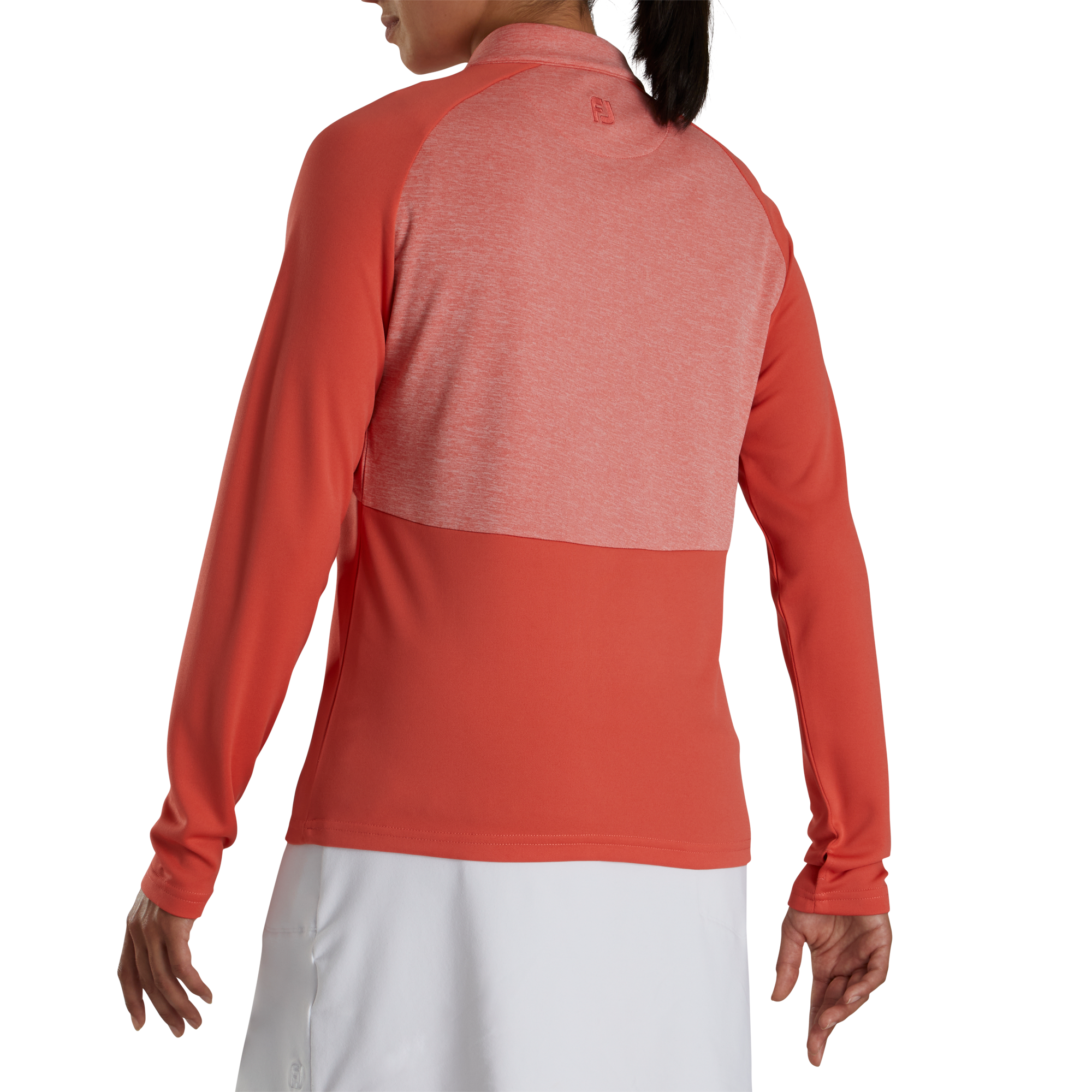 Heather Block Half-Zip Mid-Layer Women