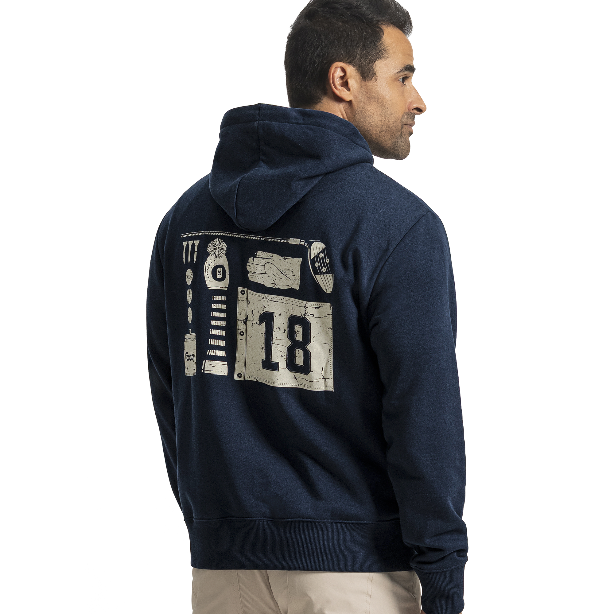 Heritage Golf Motif Hoodie