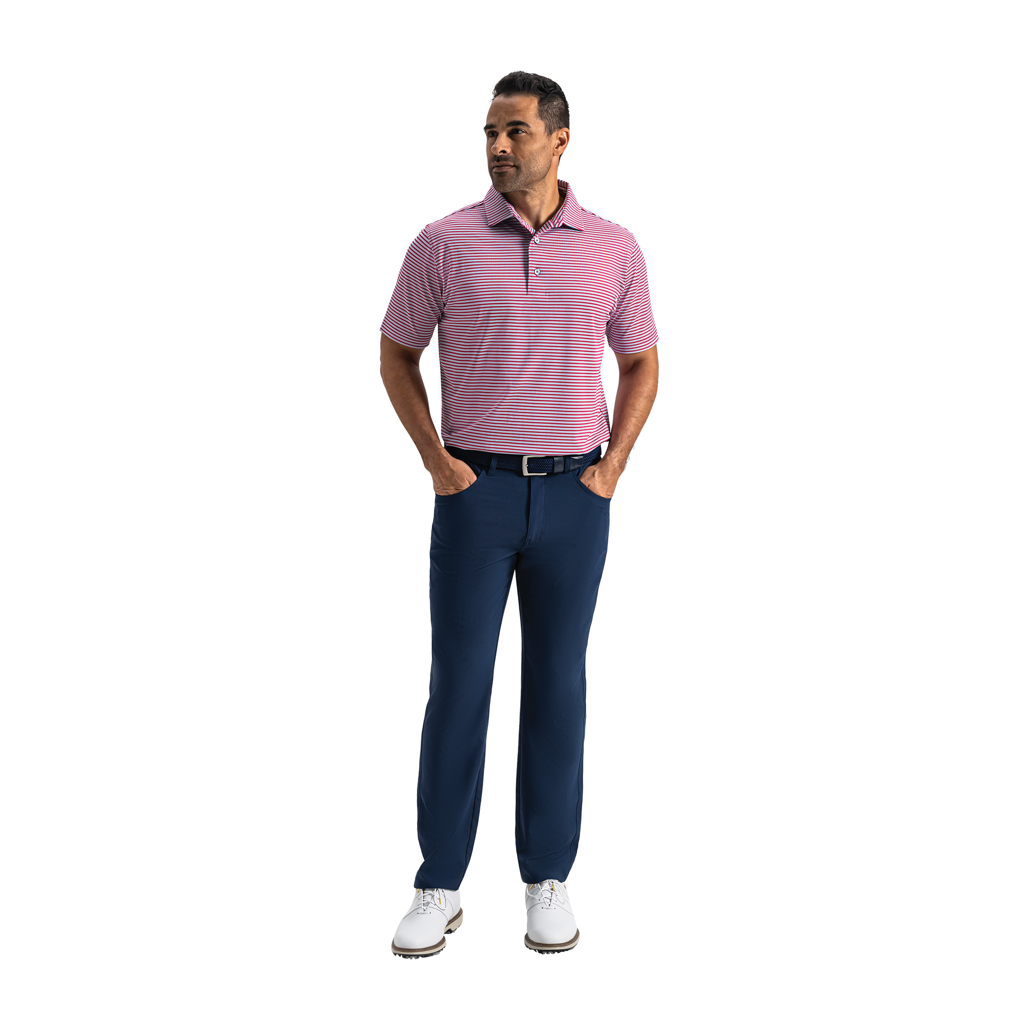 Multi-Stripe Pique