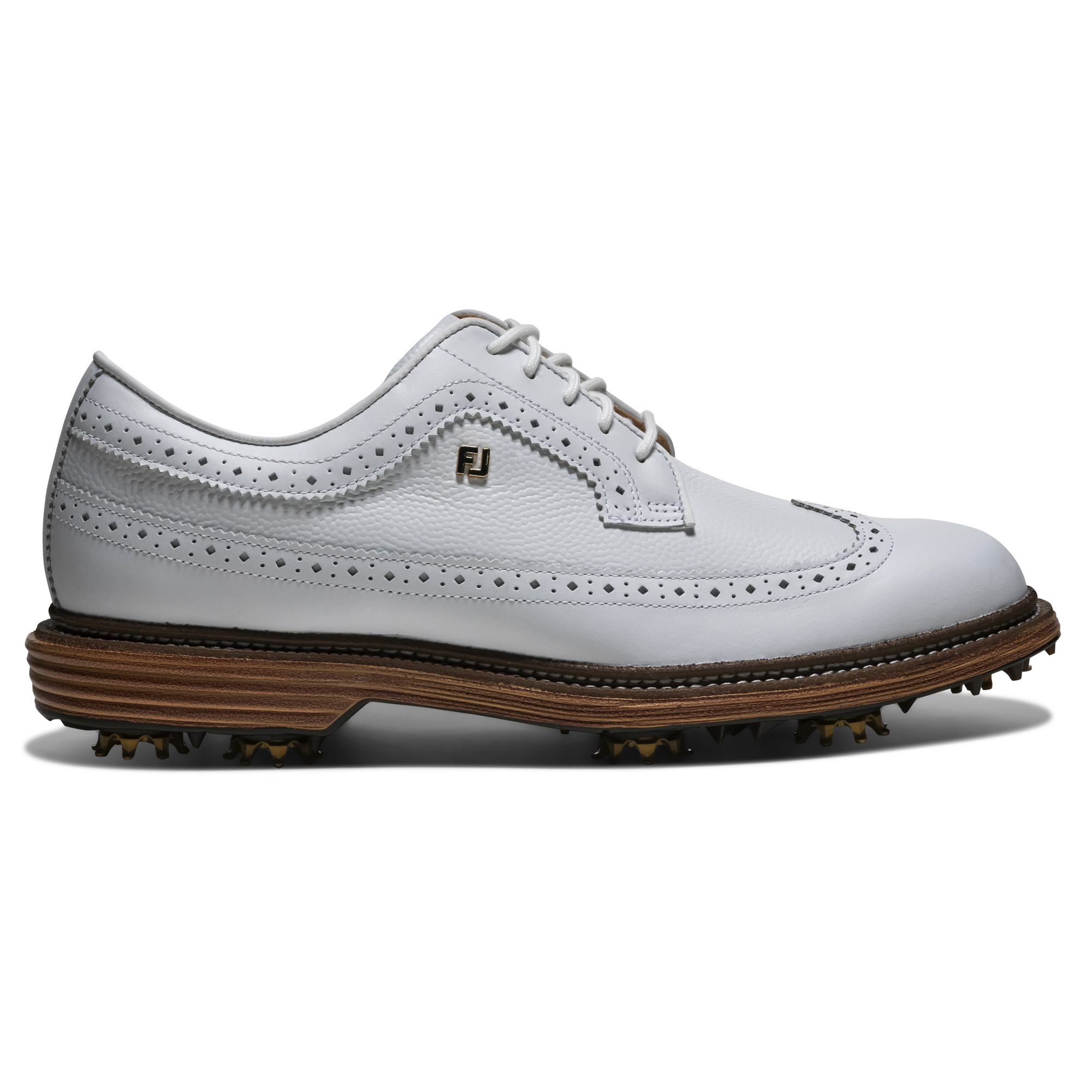 FootJoy Premiere Series Marquis Men's Golf Shoes White White Brown