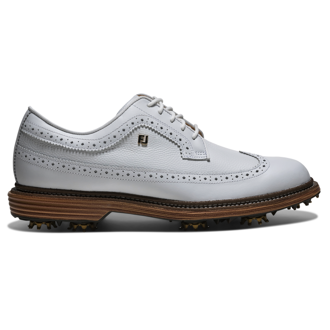 FootJoy Premiere Series Marquis Men's Golf Shoes White White Brown