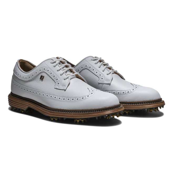 FootJoy Premiere Series Marquis White White Brown Traction View