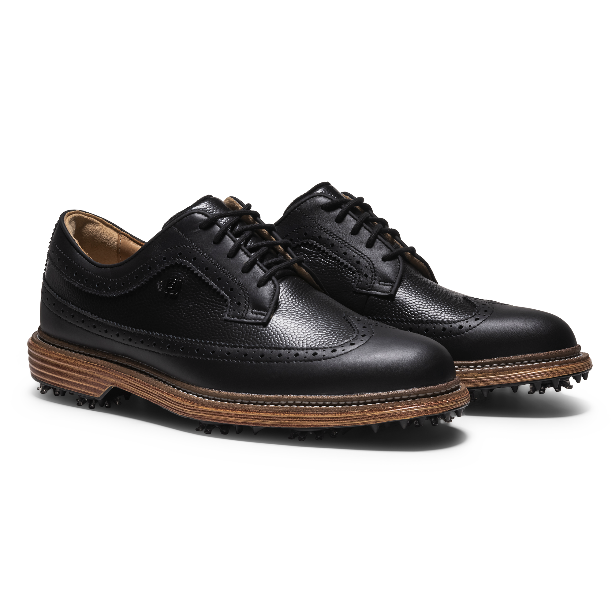 FootJoy Premiere Series Marquis Black Black Brown Traction View