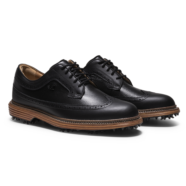 FootJoy Premiere Series Marquis Black Black Brown Traction View