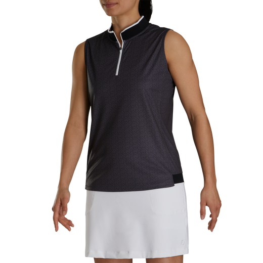Sleeveless Quarter-Zip Women