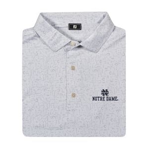 notre dame dress shirt Men's Antigua Black Notre Dame Fighting Irish Ellis Woven Tri-Blend Long Sleeve Button-Down Shirt Size: Small