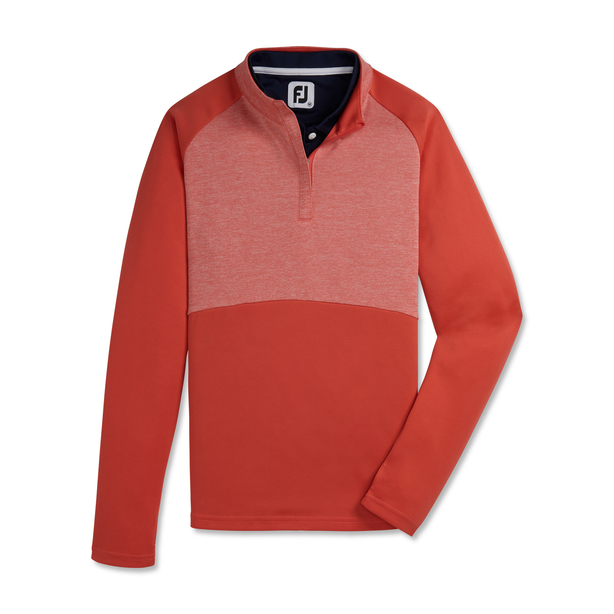 Heather Block Half-Zip Mid-Layer Women
