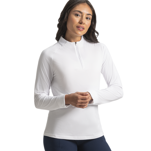 Space Dye Quarter-Zip Women