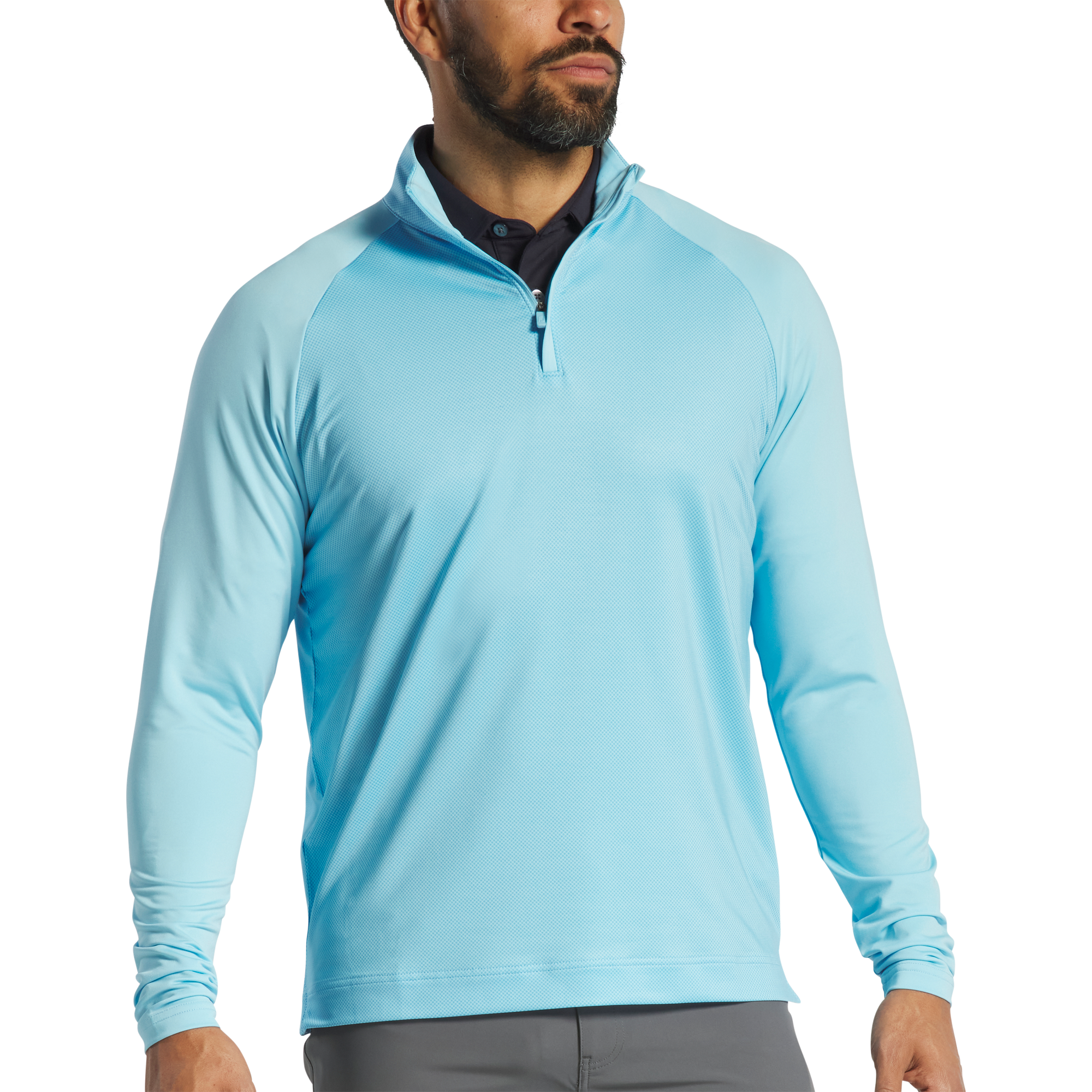 FootJoy Men's Tonal Dot Block Mid-Layer Golf Shoes Previous Season Style Light Blue - Size: 2XL