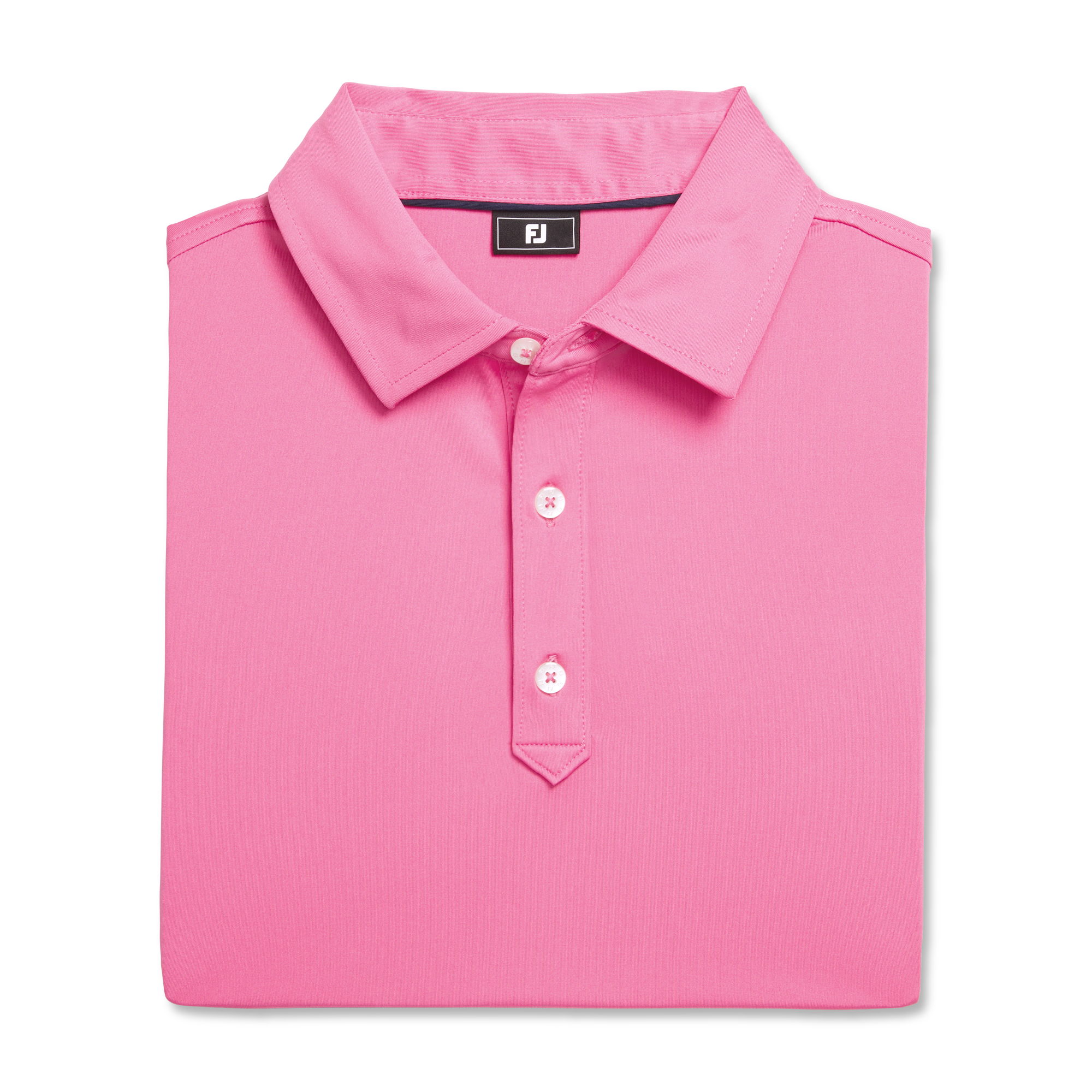 FootJoy Men's Solid TourLisle Shirt Watermelon - Size: Medium