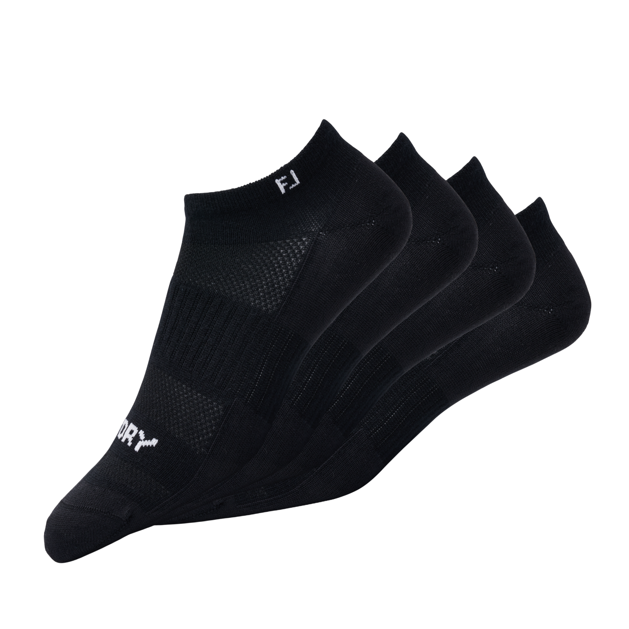 FootJoy Men's ProDry Lightweight Low Cut 2-Pack Socks Black - Size: 7/12