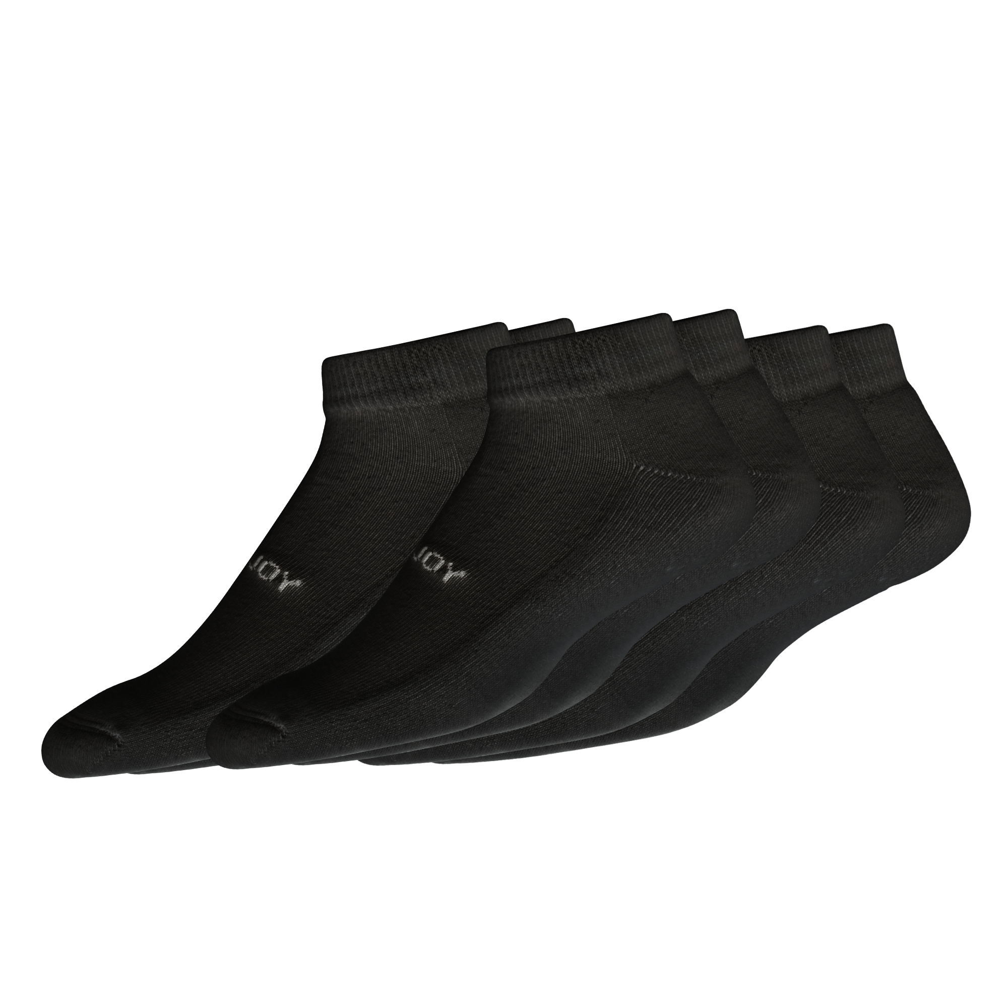 FootJoy Men's ComfortSof Sport 3-Pack Socks Black - Size: 7/12