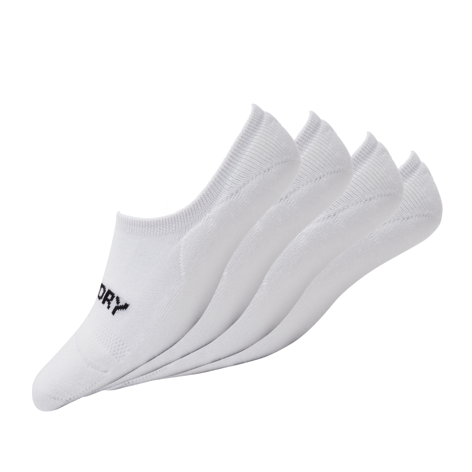 FootJoy Men's ProDry Ultra Low Cut 2-Pack Socks White - Size: 7/12