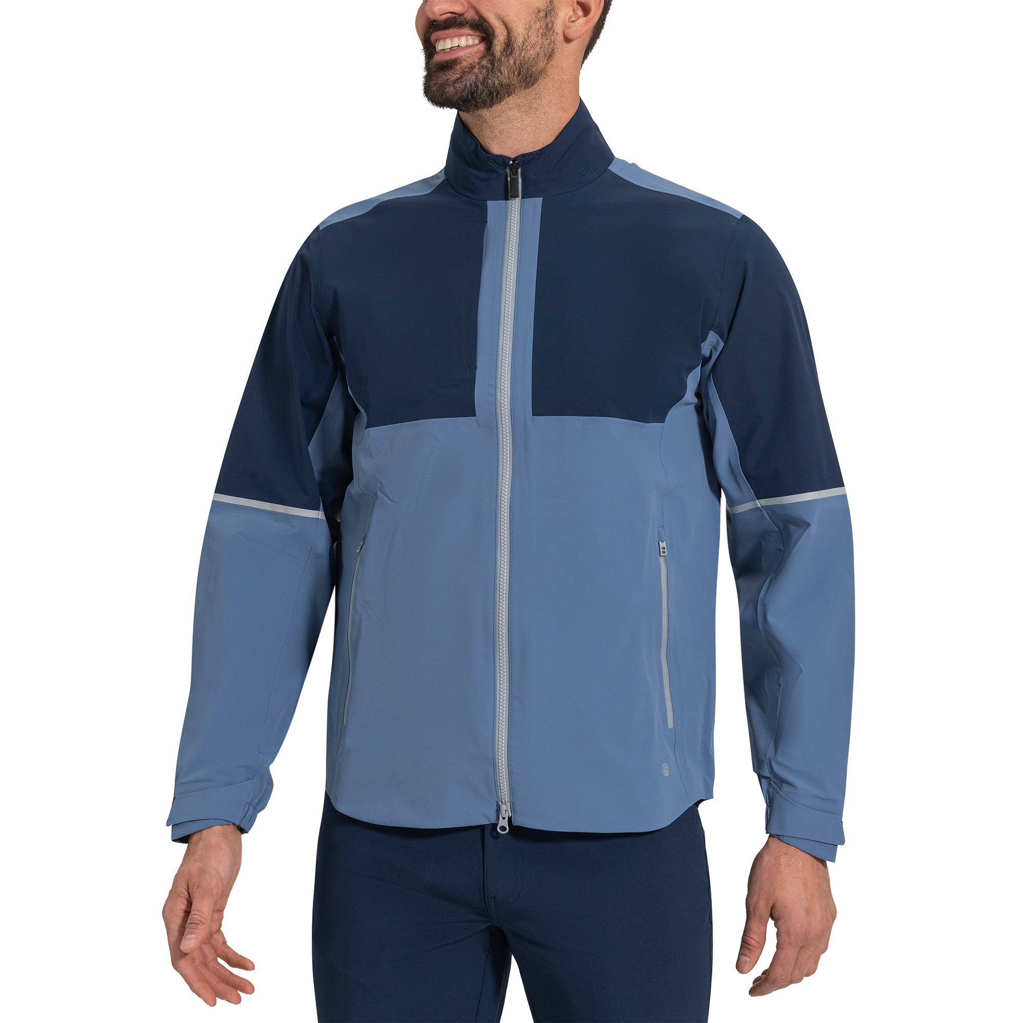 FootJoy Men's DryJoys Select LX Rain Jacket Twilight/Navy - Size: Medium