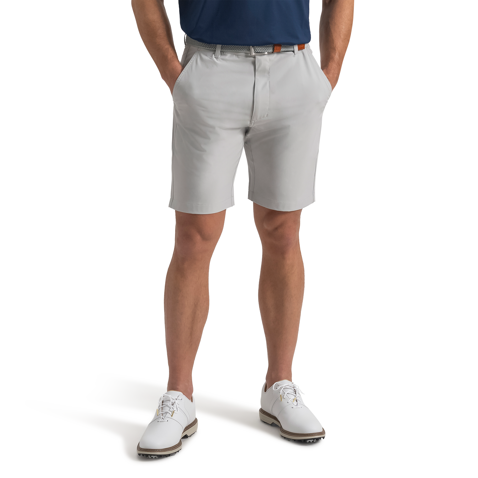 FootJoy Men's Dunes Lightweight 9" Short Grey - Size: 32