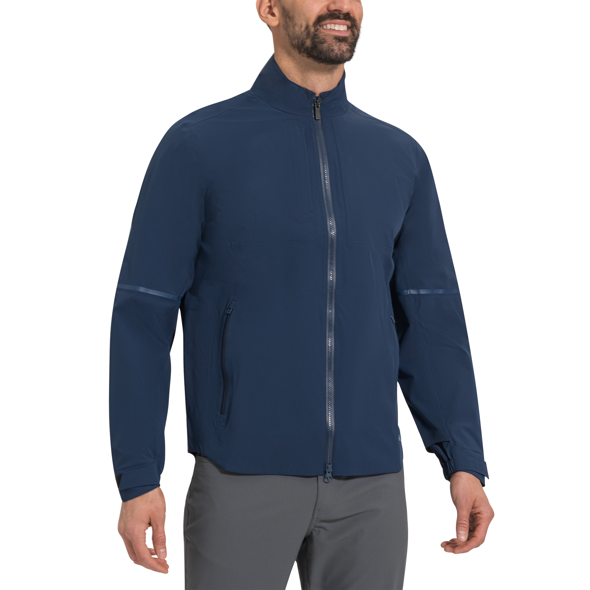 FootJoy Men's DryJoys Select LX Rain Jacket Navy - Size: Small