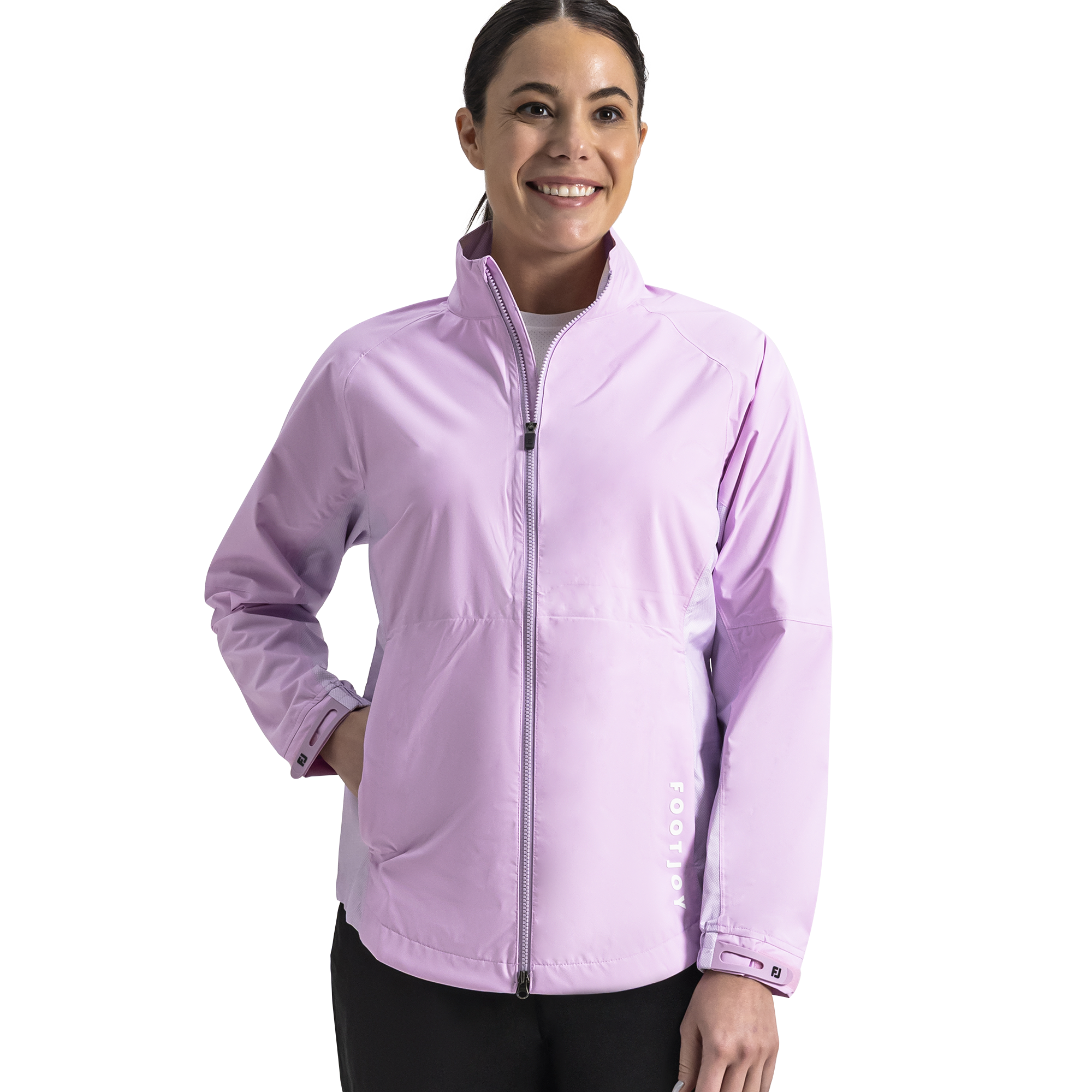 FootJoy Women's HydroLite Jacket Orchid - Size: Medium