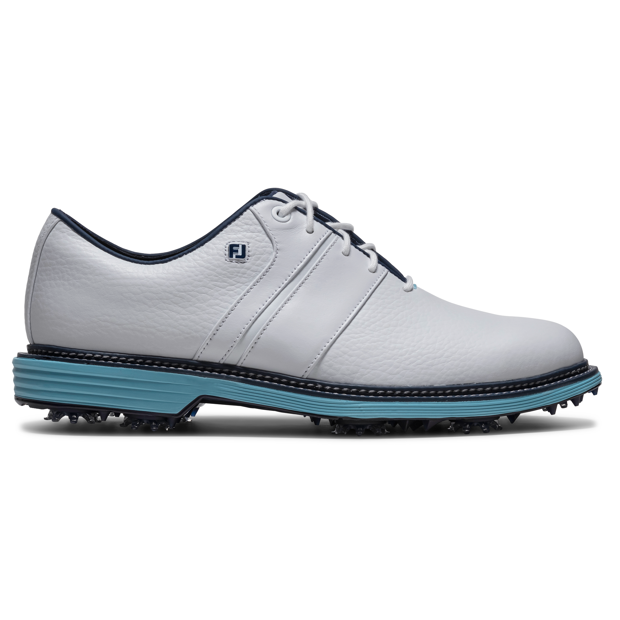 FootJoy Men's Premiere Series - Packard Golf Shoes White/Pageant Blue/Retro Blue - Size: 11