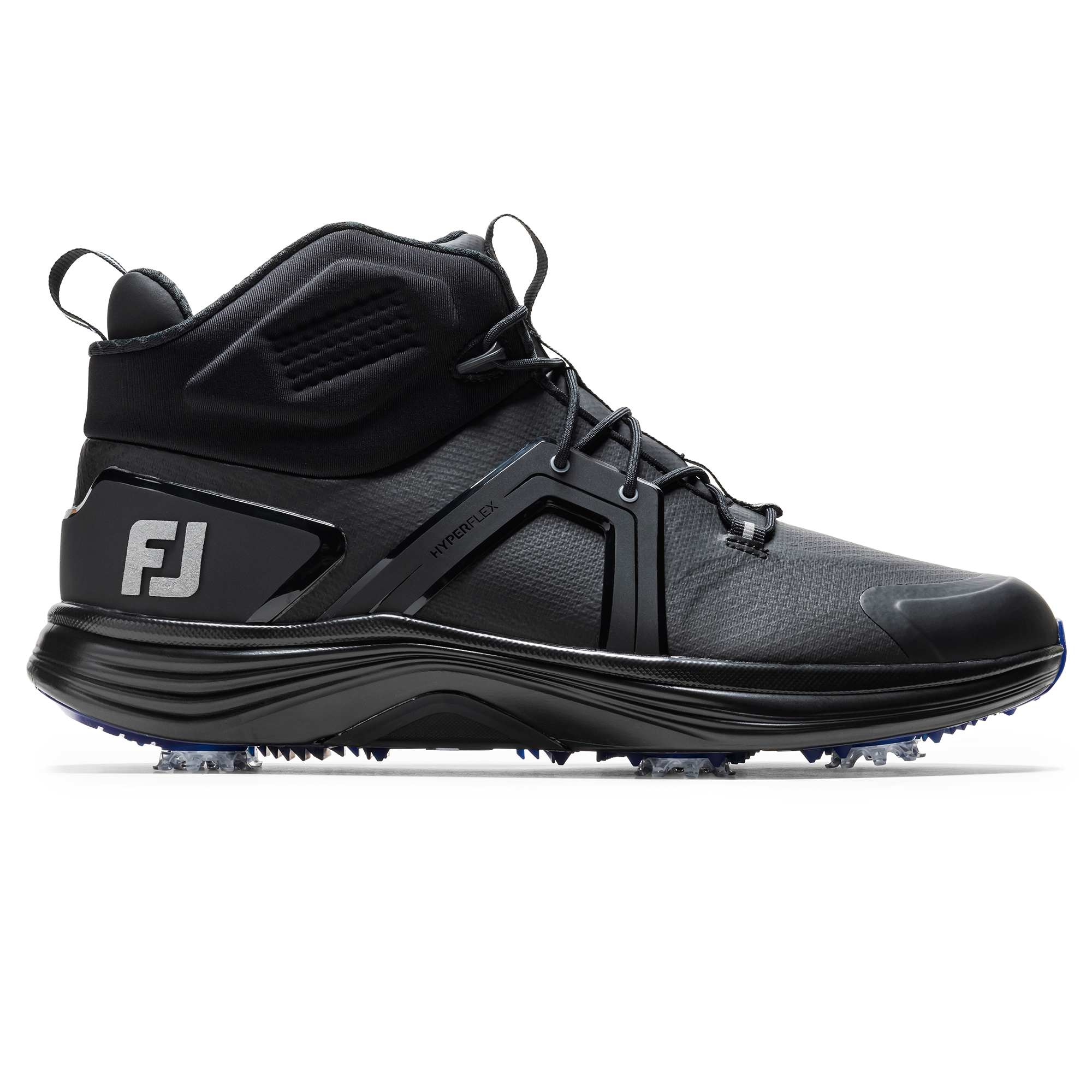 FootJoy Men's HyperFlex Golf Boots Jet Black - Size: 9.5