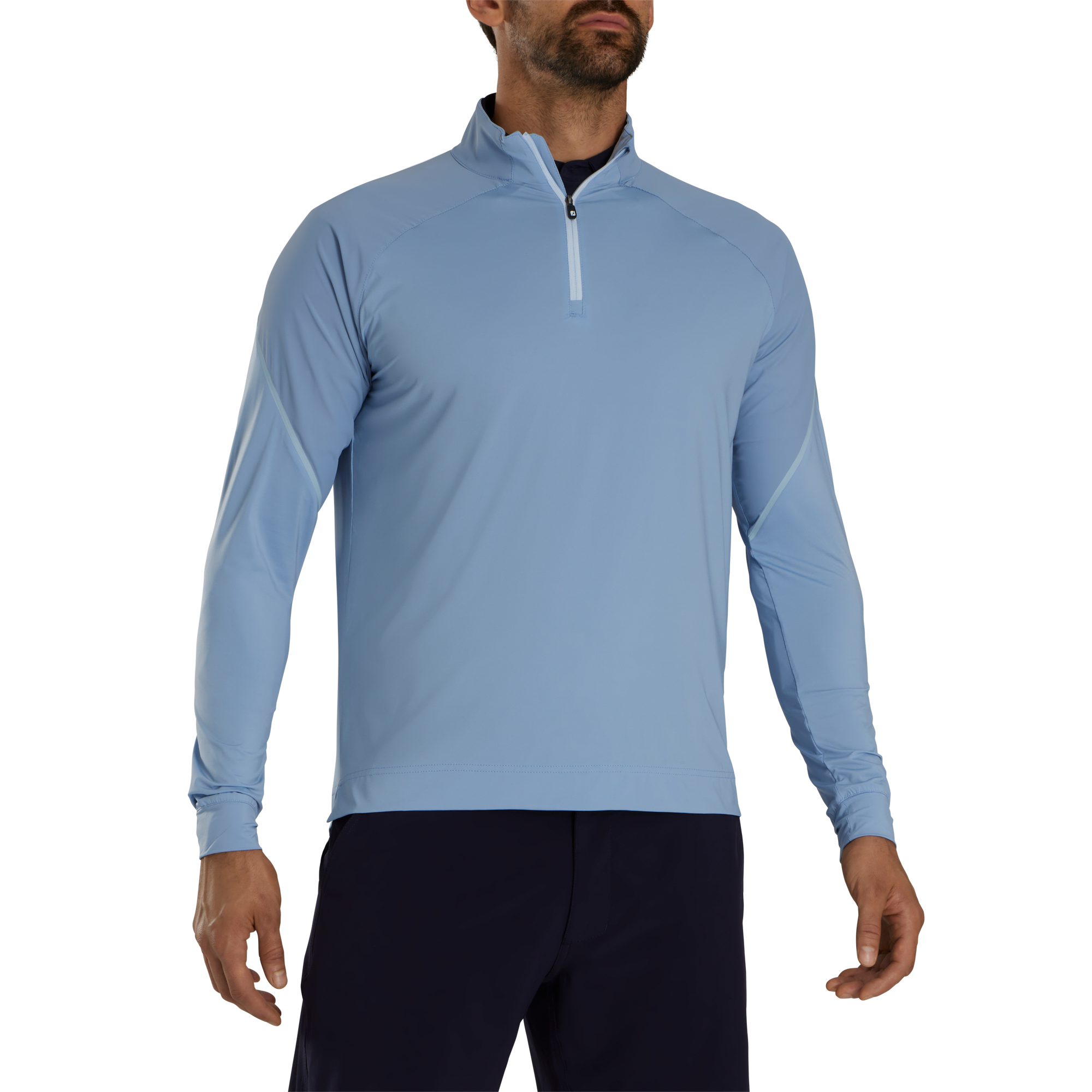 FootJoy Men's TempoSeries Tech Mid-Layer Shirt Storm - Size: Large