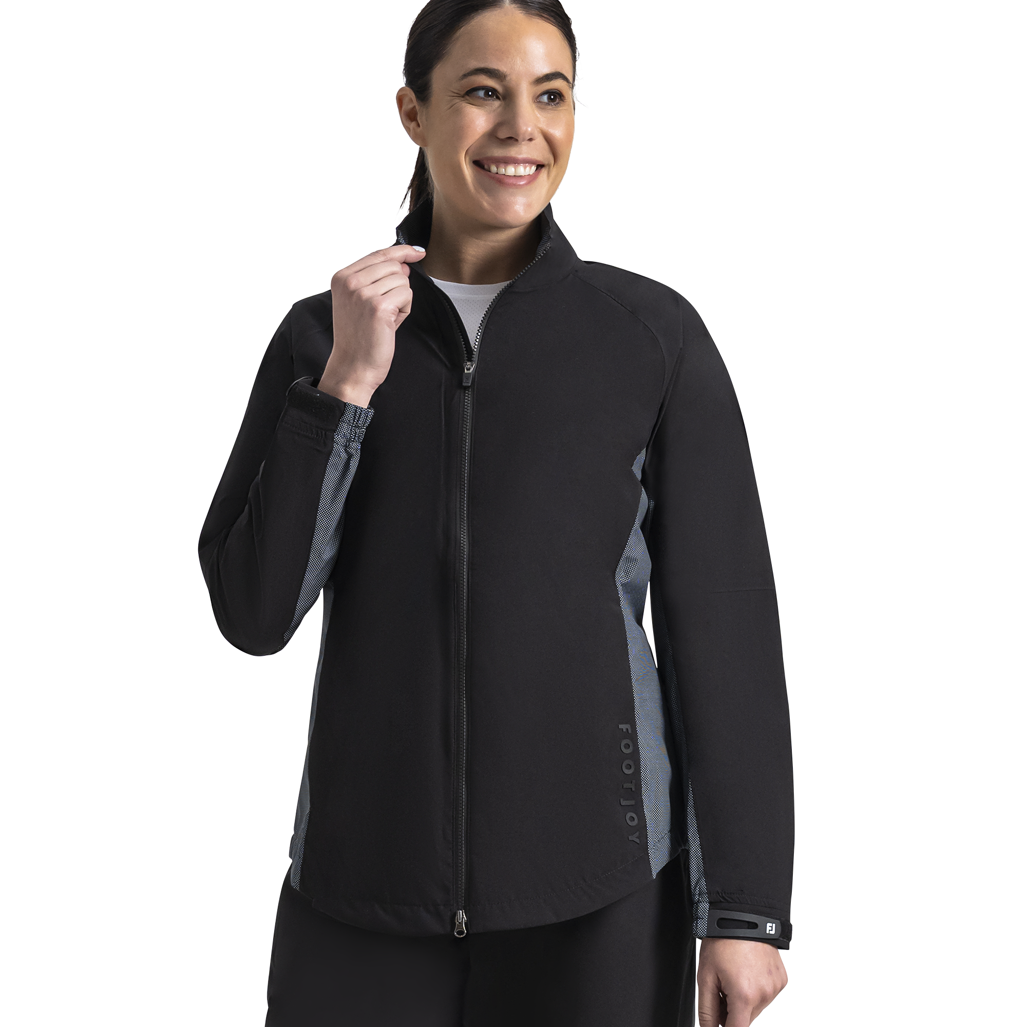 FootJoy Women's HydroLite Jacket Black - Size: 2XL