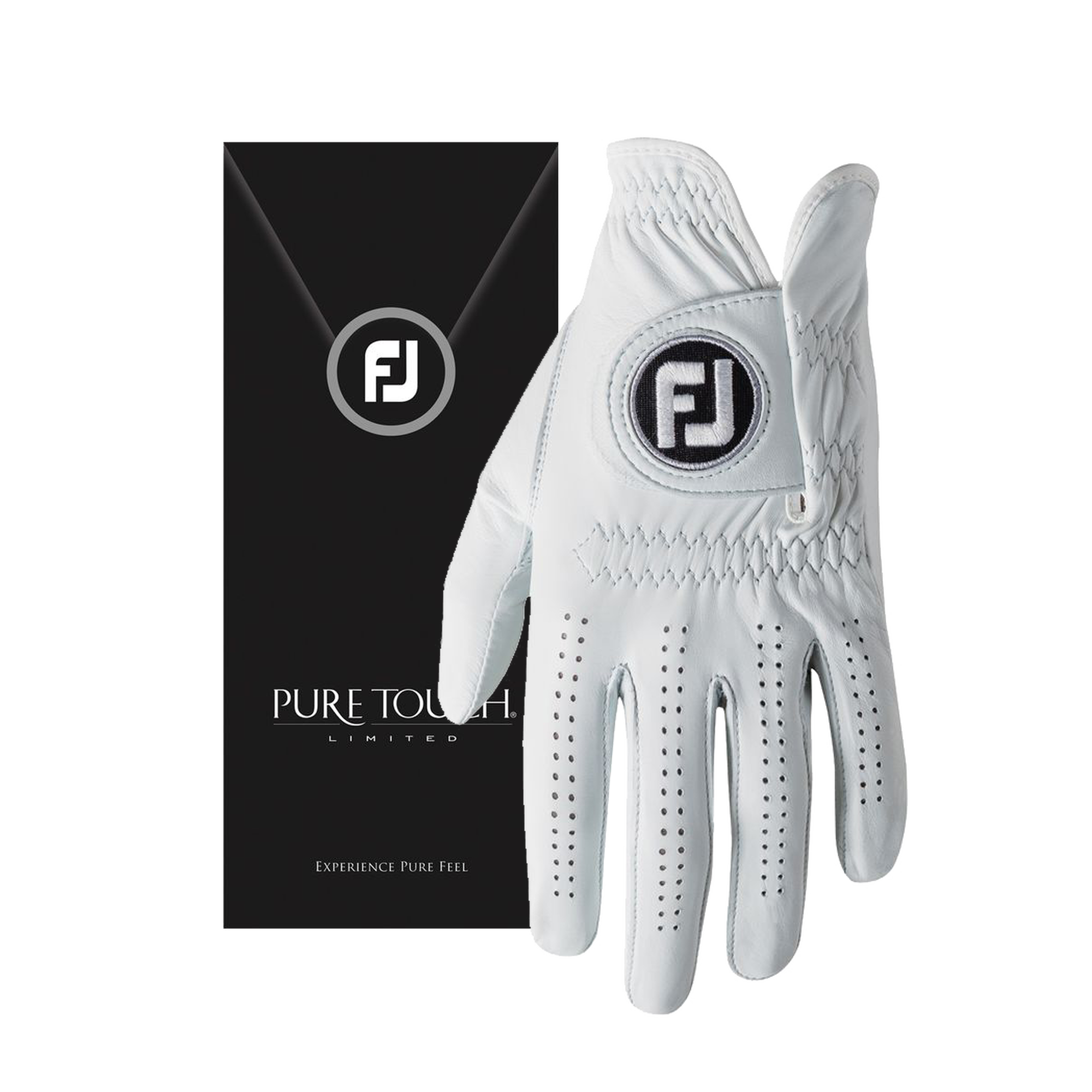 FootJoy Men's Pure Touch Limited Golf Glove White - Size: Medium