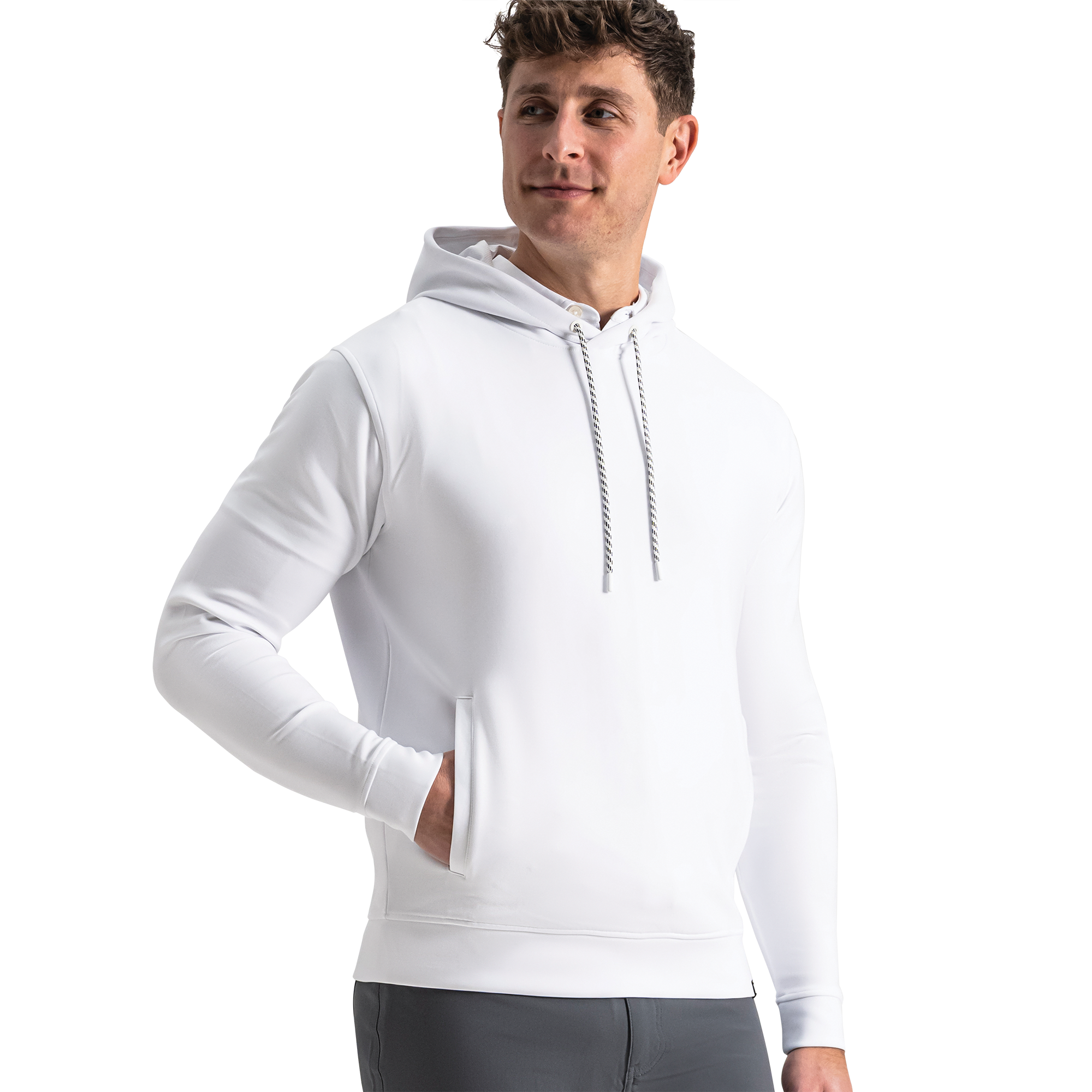 FootJoy Men's Shift Hoodie White - Size: Large