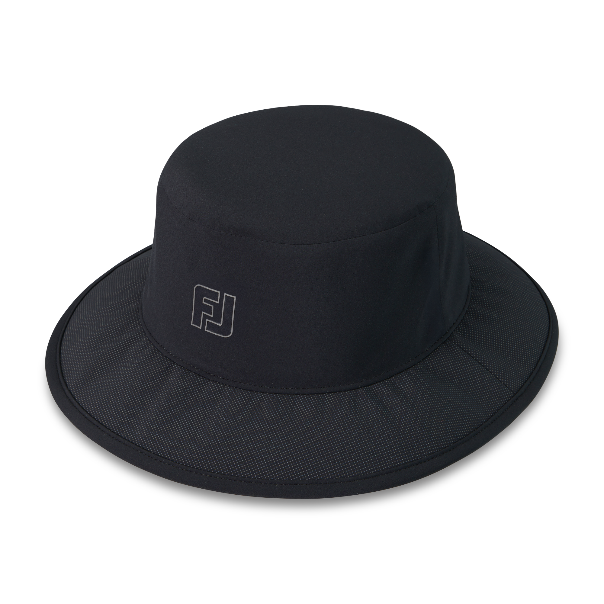 FootJoy HydroSeries Bucket Hat Black - Size: Small/Medium