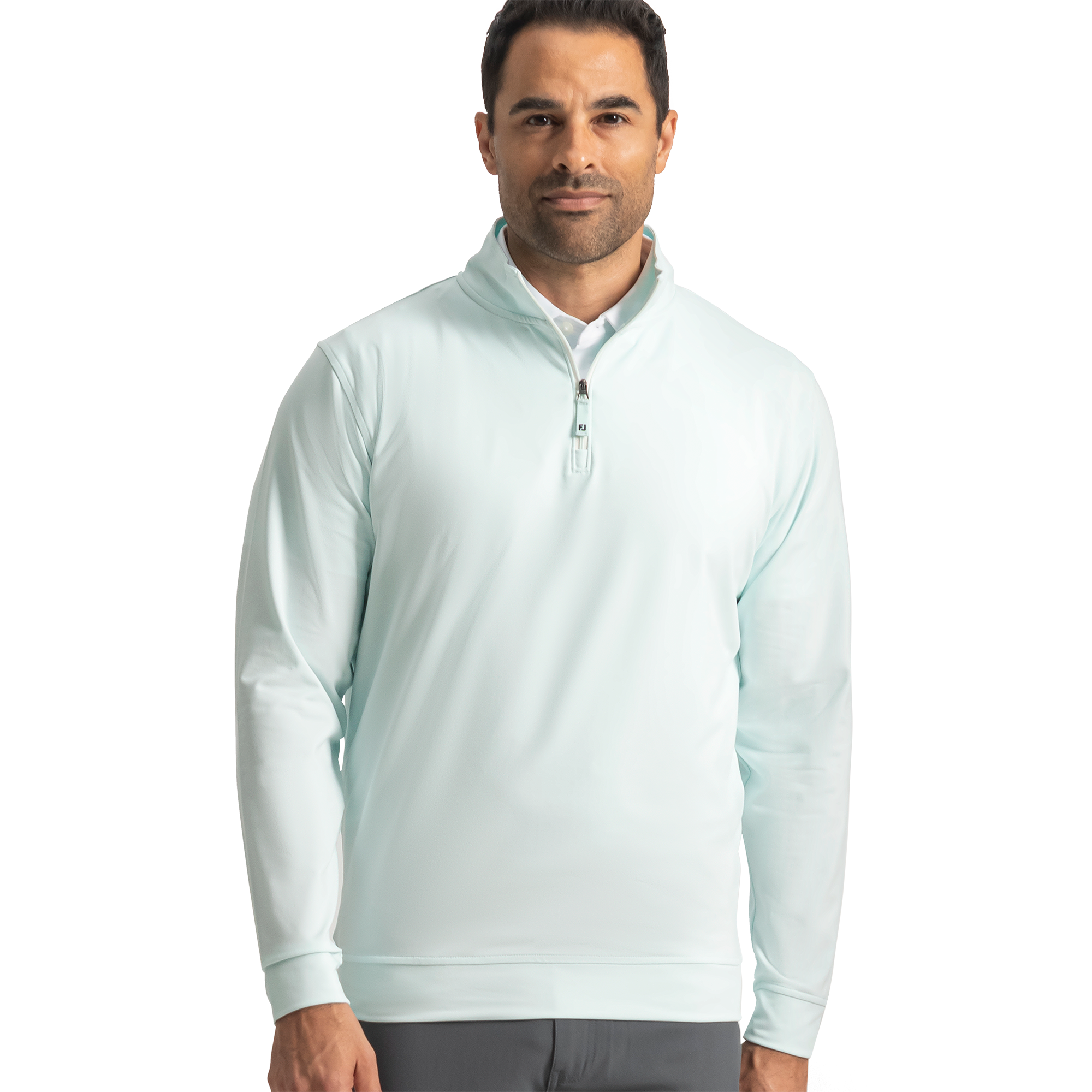 FootJoy Men's Approach Quarter-Zip Sweater Glacial Blue - Size: Small