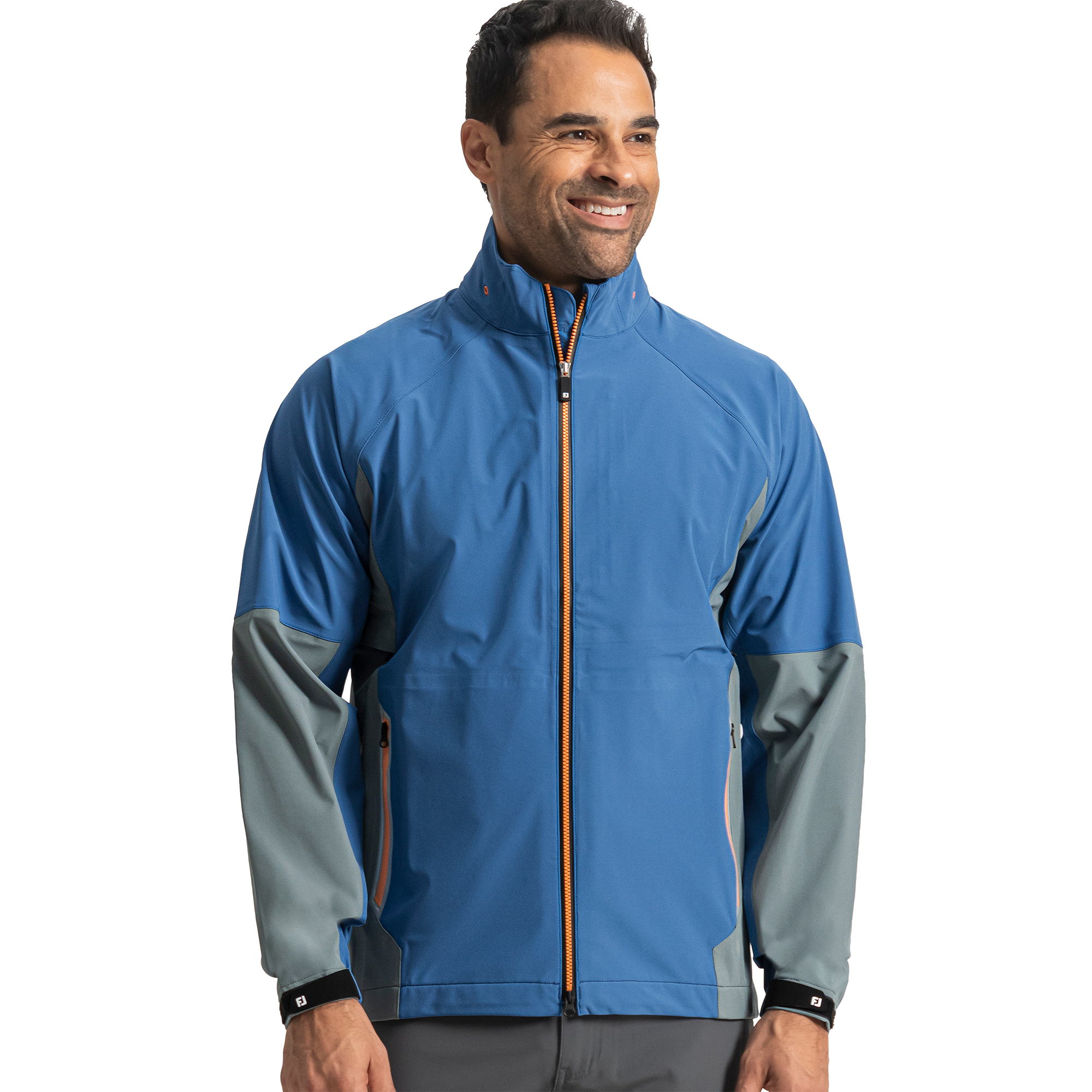 FootJoy Men's HydroTour Rain Jacket Indigo/Basalt - Size: 2XL