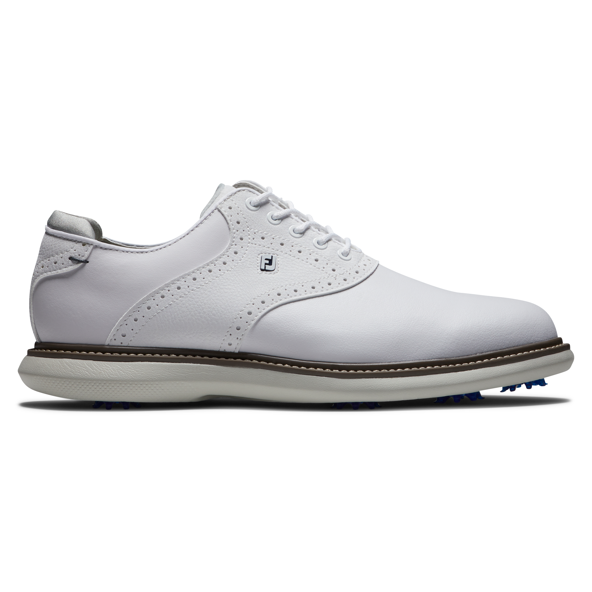 FootJoy Men's Traditions Golf Shoes Previous Season Style White - Size: 10